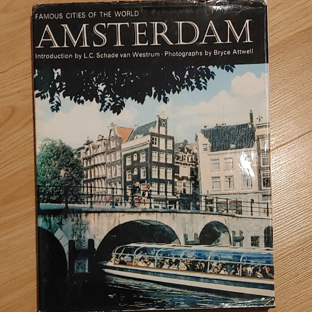 ✅$20 Add On Amsterdam Cityscape Coffee Table Book